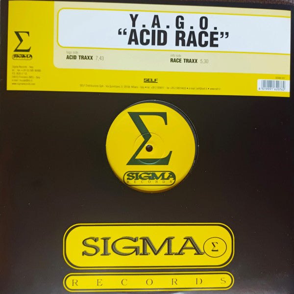 Y.A.G.O. : Acid Race (12")