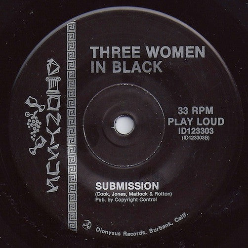 Three Women In Black : Grace Of God (7")