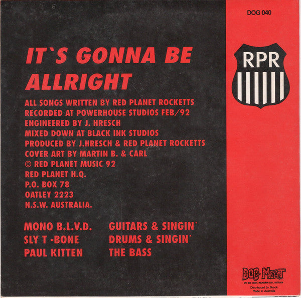Red Planet Rocketts : Heaven Express (7")