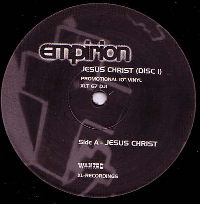 Empirion : Jesus Christ (2x10", Promo)