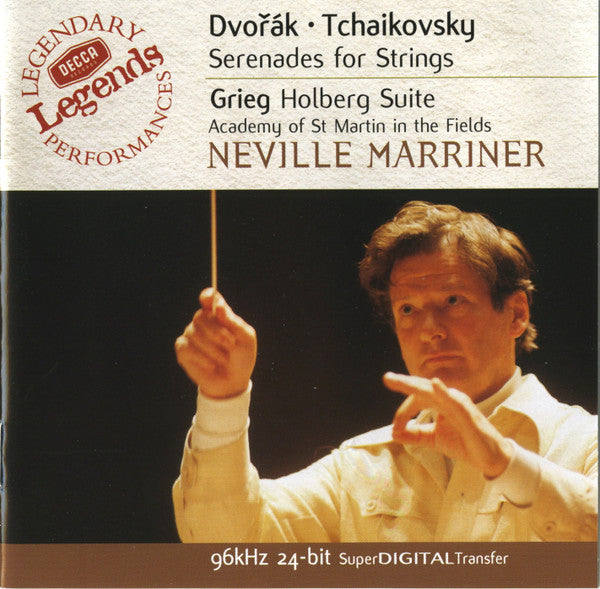 Pyotr Ilyich Tchaikovsky, Antonín Dvořák, The Academy Of St. Martin-in-the-Fields, Sir Neville Marriner : Serenades For Strings (CD, Comp, RM)