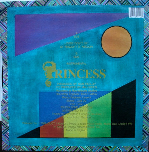 Princess : Lover Don't Go (12")