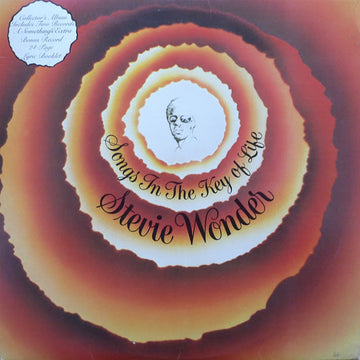 Stevie Wonder : Songs In The Key Of Life (2xLP, Album, RE + 7")