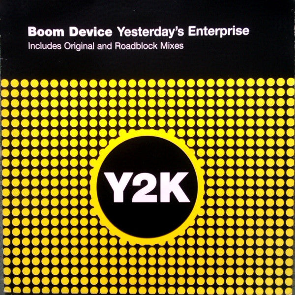 Boom Device : Yesterday's Enterprise (12")