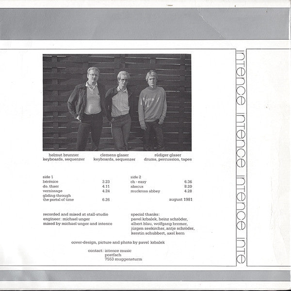 Intence : A Fond Perdu (LP, Album)