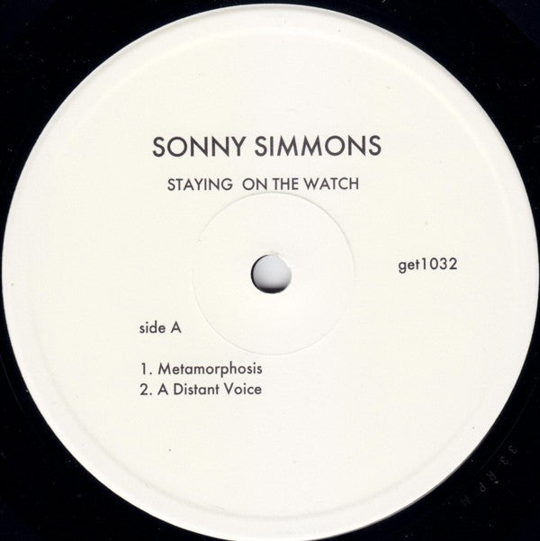 Sonny Simmons : Staying On The Watch (LP, Album, RE, Unofficial)