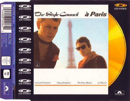 The Style Council : À Paris (CDV, 5", Single, PAL)