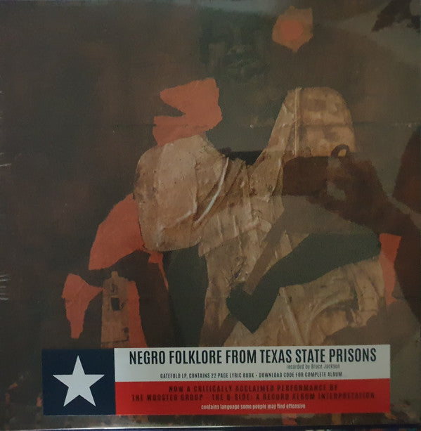 Various : Negro Folklore From Texas State Prisons (LP, Comp, RE)