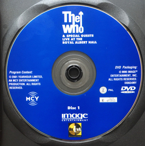 The Who & Guests : Live At The Royal Albert Hall (2xDVD-V, Multichannel, PAL)