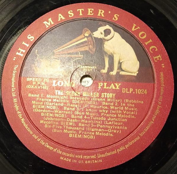 Glenn Miller And His Orchestra : The Glenn Miller Story (10", Comp)