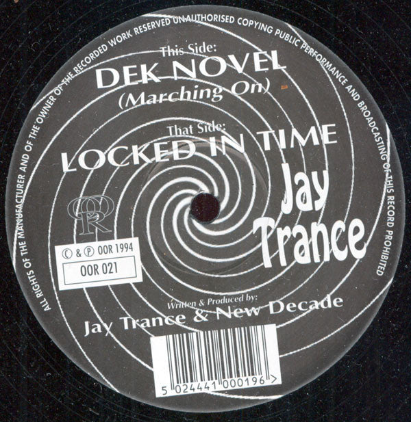 Jay Trance : Locked In Time (12")