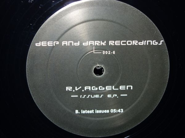 Ronald Van Aggelen : Issues E.P. (12", EP)