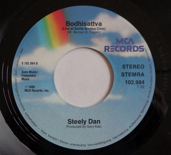 Steely Dan : Time Out Of Mind (7", Single)