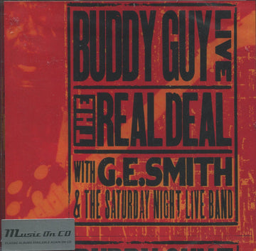 Buddy Guy With G.E. Smith And The Saturday Night Live Band : Live: The Real Deal (CD, Album, RE)