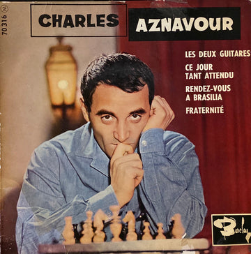 Charles Aznavour : Les Deux Guitares (7", EP)