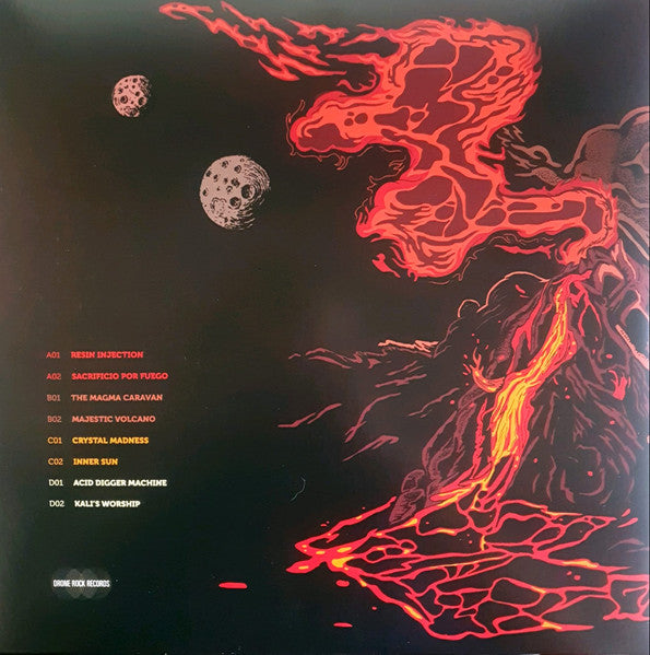 Los Tabanos Experience : Rise Of The Melted Eagle (2xLP, Ltd, Red)