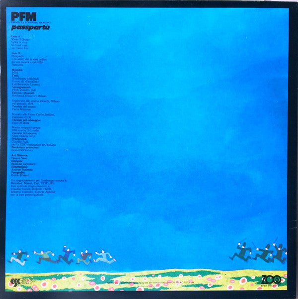 Premiata Forneria Marconi : Passpartù (LP, Album)