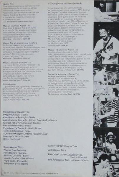 Alceu Valença, Milton Nascimento, Wagner Tiso : Brazil Night - Ao Vivo Em Montreux (LP, Comp)