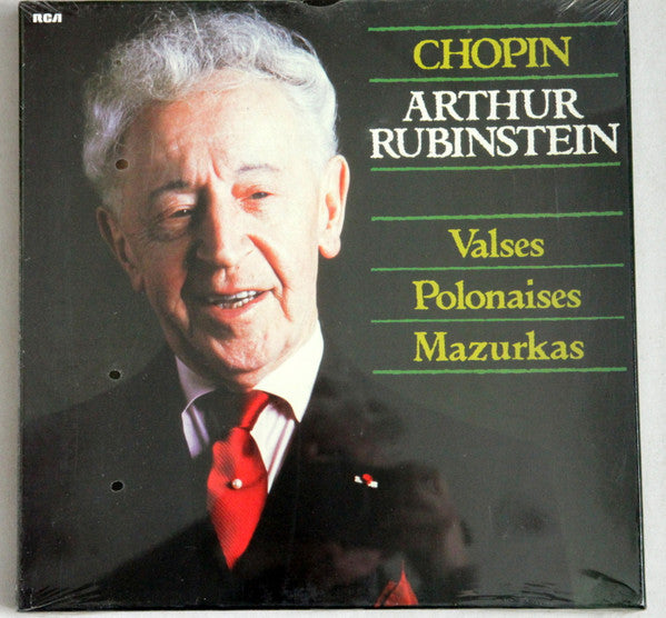 Chopin*, Rubinstein* : Valses - Polonaises - Mazurkas (3xLP, Comp, RE + Box)