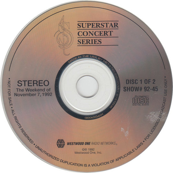Various : Superstar Concert Series - Farm Aid V (2xCD, Transcription)