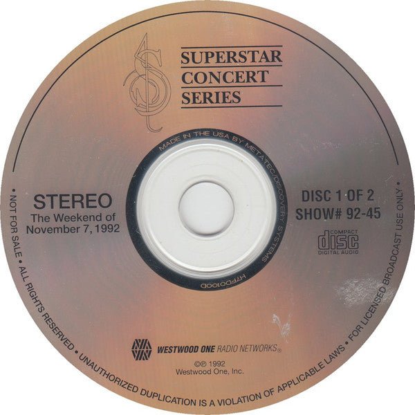 Various : Superstar Concert Series - Farm Aid V (2xCD, Transcription)