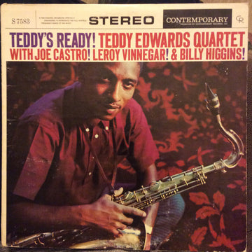 Teddy Edwards Quartet : Teddy’s Ready (LP, Album, RE)