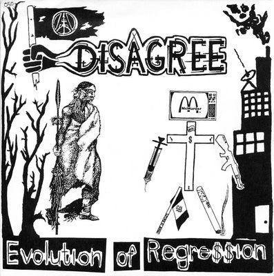 Disagree / Ungovern-Mental : Evolution Of Regression / The End Of Supremacy (7", EP, Mys)