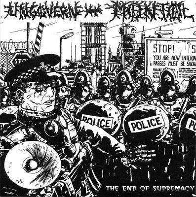 Disagree / Ungovern-Mental : Evolution Of Regression / The End Of Supremacy (7", EP, Mys)