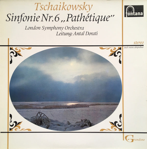 Pyotr Ilyich Tchaikovsky, London Symphony Orchestra, Antal Dorati : Sinfonie Nr. 6  "Pathétique" (LP)