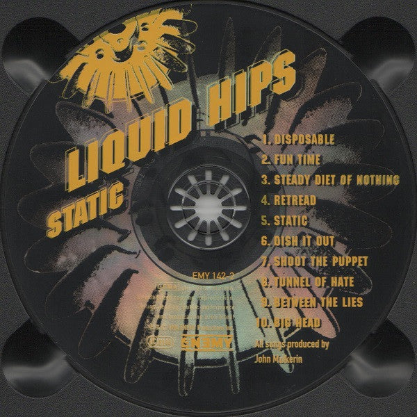 Liquid Hips : Static (CD, Album)