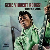 Gene Vincent : Gene Vincent Rocks! And The Blue Caps Roll (LP, Album, Mono, RE)