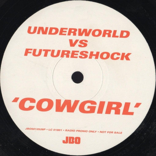 Underworld : Cowgirl (12", Single, Promo)