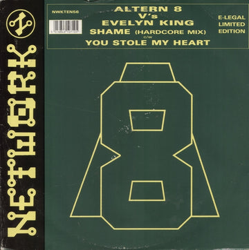 Altern 8 V's Evelyn King : Shame (10", Single, Ltd)