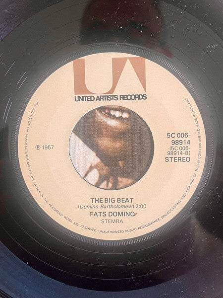 Fats Domino : I'm Walkin' / The Big Beat (7", Single)