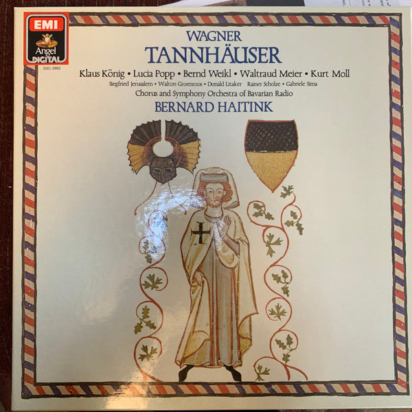 Richard Wagner / Bernard Haitink, Symphonie-Orchester Des Bayerischen Rundfunks : Tannhäuser (3xLP, RM + Box)