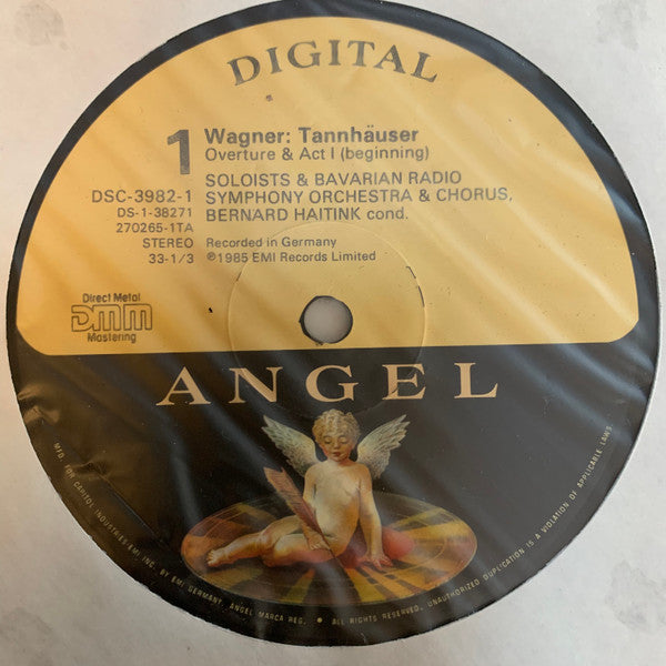 Richard Wagner / Bernard Haitink, Symphonie-Orchester Des Bayerischen Rundfunks : Tannhäuser (3xLP, RM + Box)