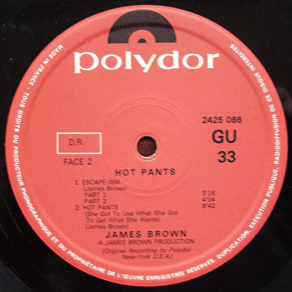 James Brown : Hot Pants (LP, Album)