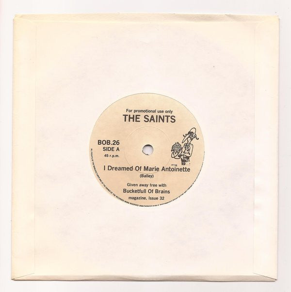 The Saints (2) / The Mock Turtles : I Dreamed Of Marie Antoinette / Croppies Lie Down (7", Promo)