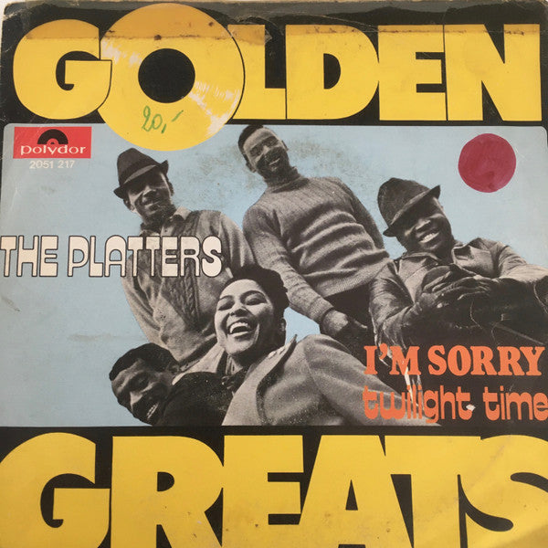 The Platters : I'm Sorry (7", Single)