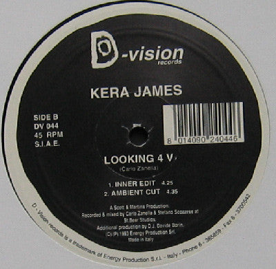 Kera James : Looking 4 V (12")