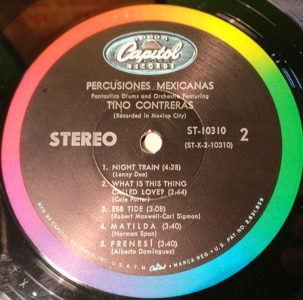 Tino Contreras : Percusiones Mexicanas (LP, Album)