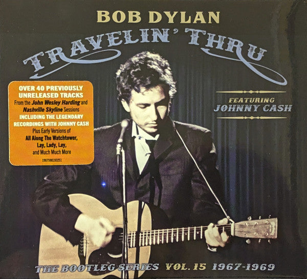 Bob Dylan Featuring Johnny Cash : Travelin' Thru (The Bootleg Series Vol. 15 1967–1969) (3xCD, Album, Mono + Box, Sli)