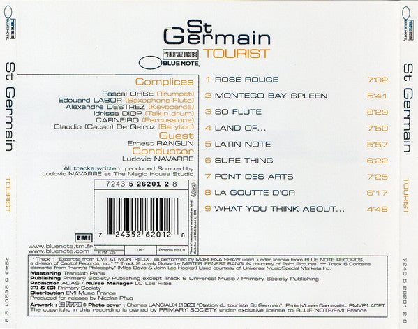 St Germain : Tourist (CD, Album)