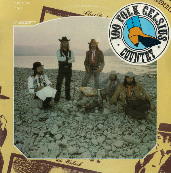 100 Folk Celsius : Country (LP, Album, Eng)