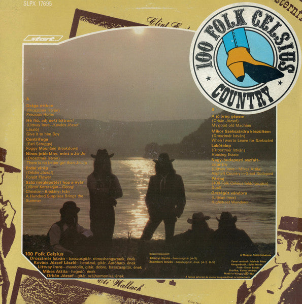100 Folk Celsius : Country (LP, Album, Eng)