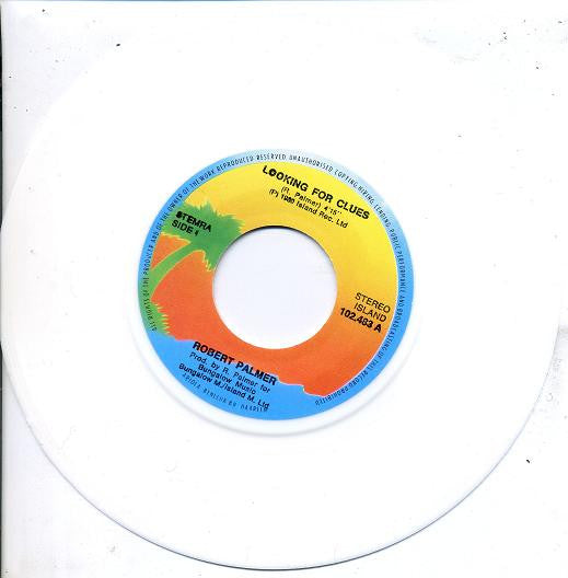 Robert Palmer : Looking For Clues (7", Single, Whi)