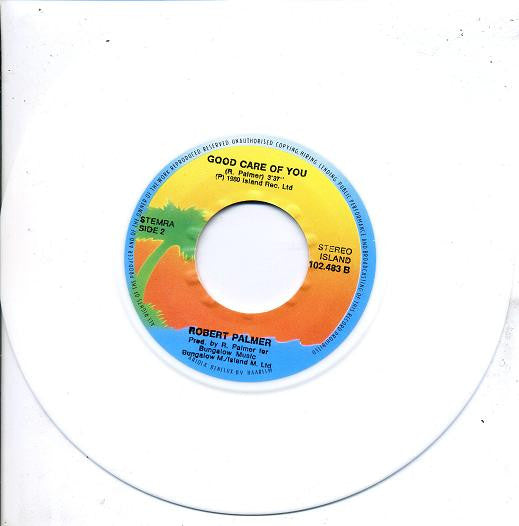 Robert Palmer : Looking For Clues (7", Single, Whi)