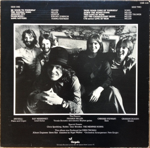Frankie Miller : Full House (LP, Album)