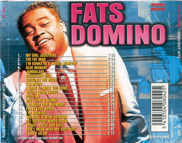 Fats Domino : Greatest Hits (CD, Album)