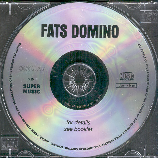 Fats Domino : Greatest Hits (CD, Album)